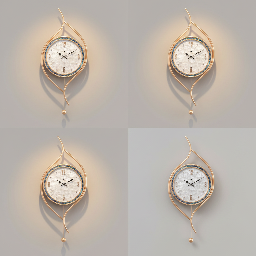 Refined Wall Clock – Sophisticated Timepiece for Modern Homes