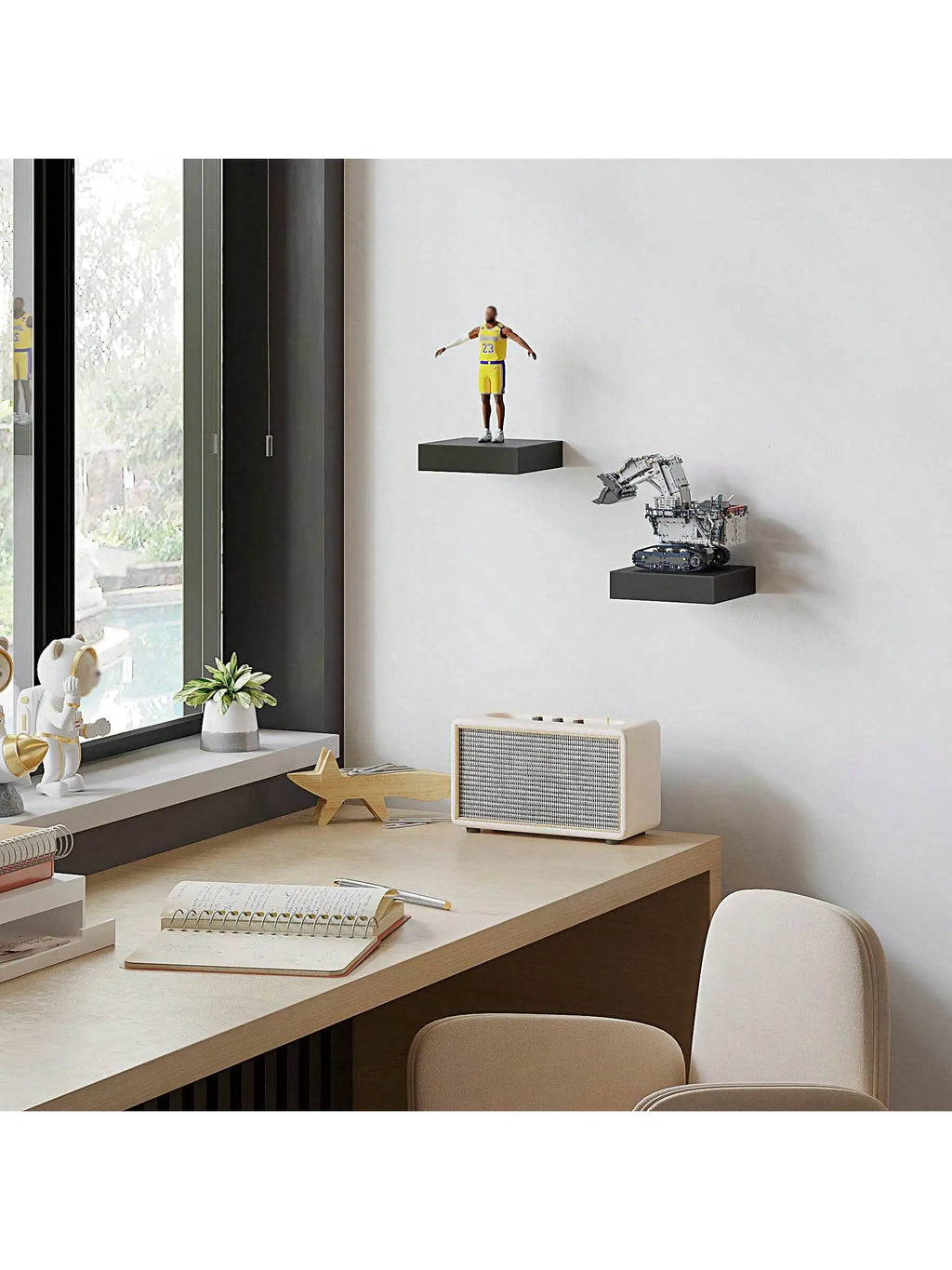 Elegant Floating Wall Shelf – Sleek Storage Solution